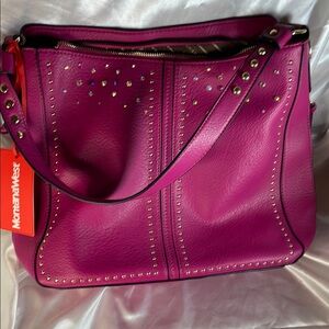 Montana West Pink Studded Women's Bag